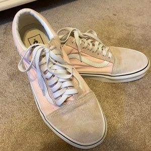 Pink vans! Size 9